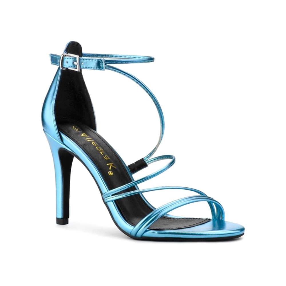 blue stilettos size 7